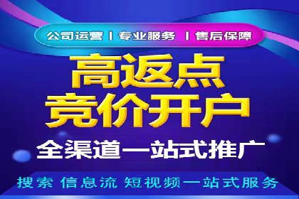 百度推广月费最低预算案例